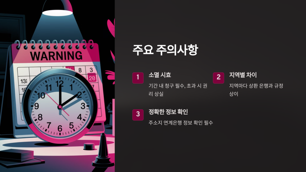 주의사항