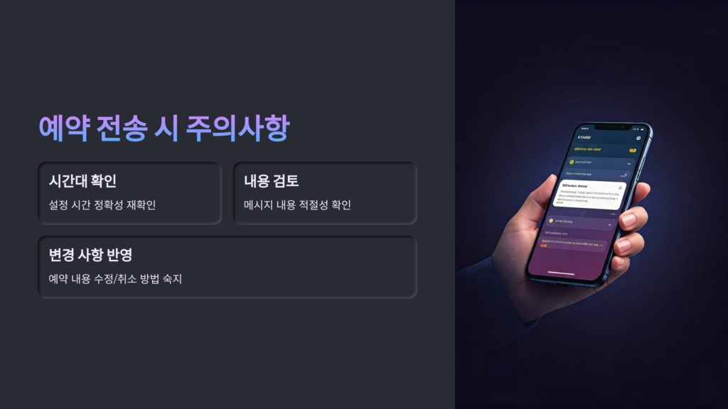 예약전송