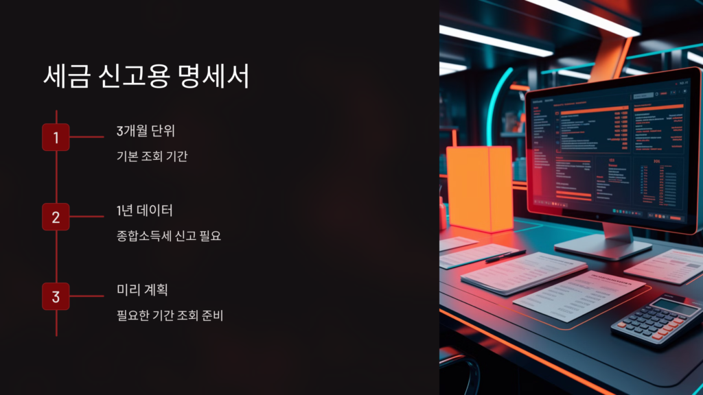 세금신고용
