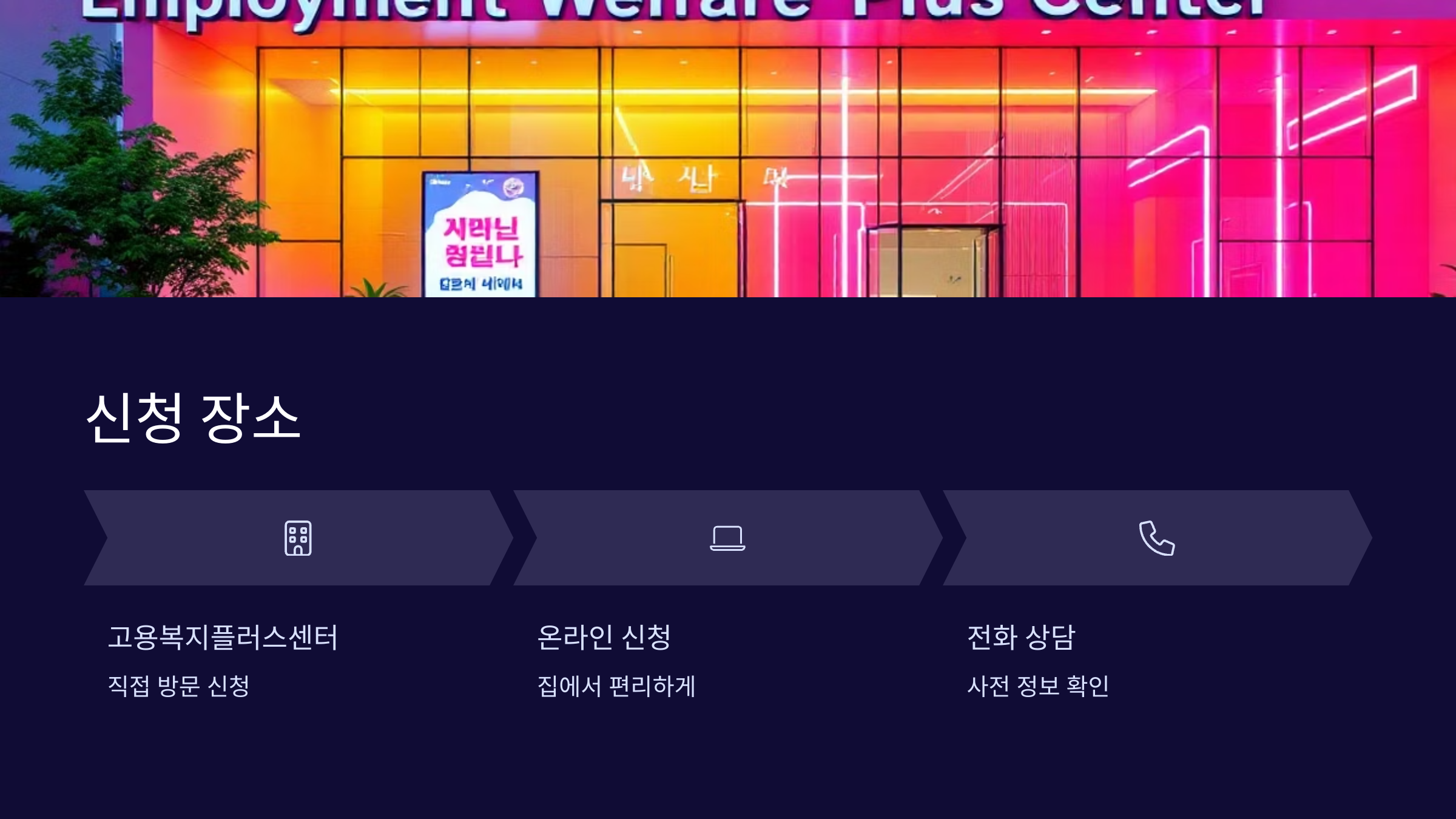 실업급여신청장소