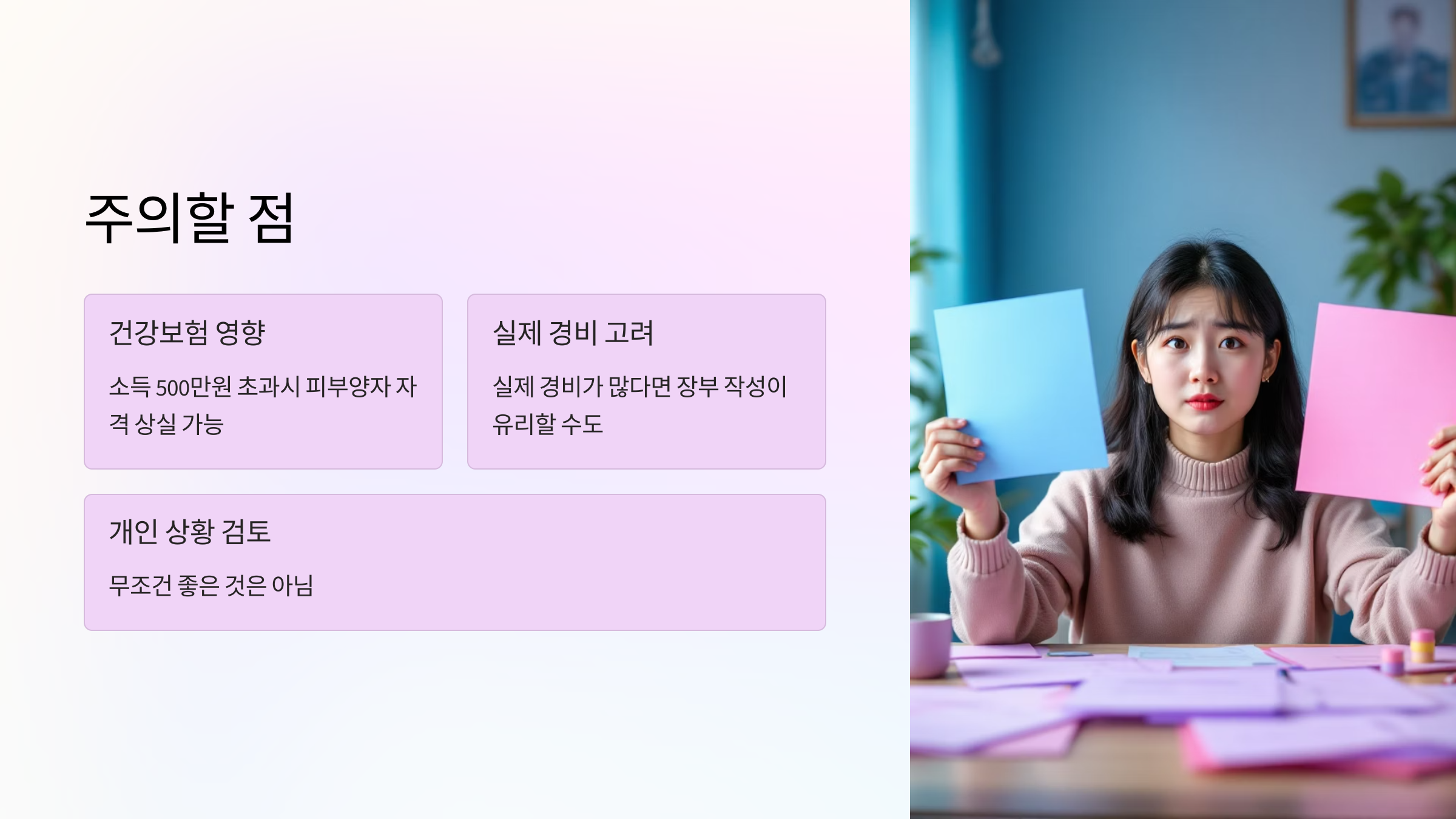 주의할점