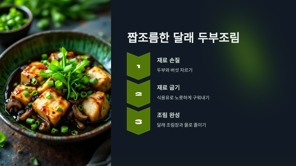 두부조림