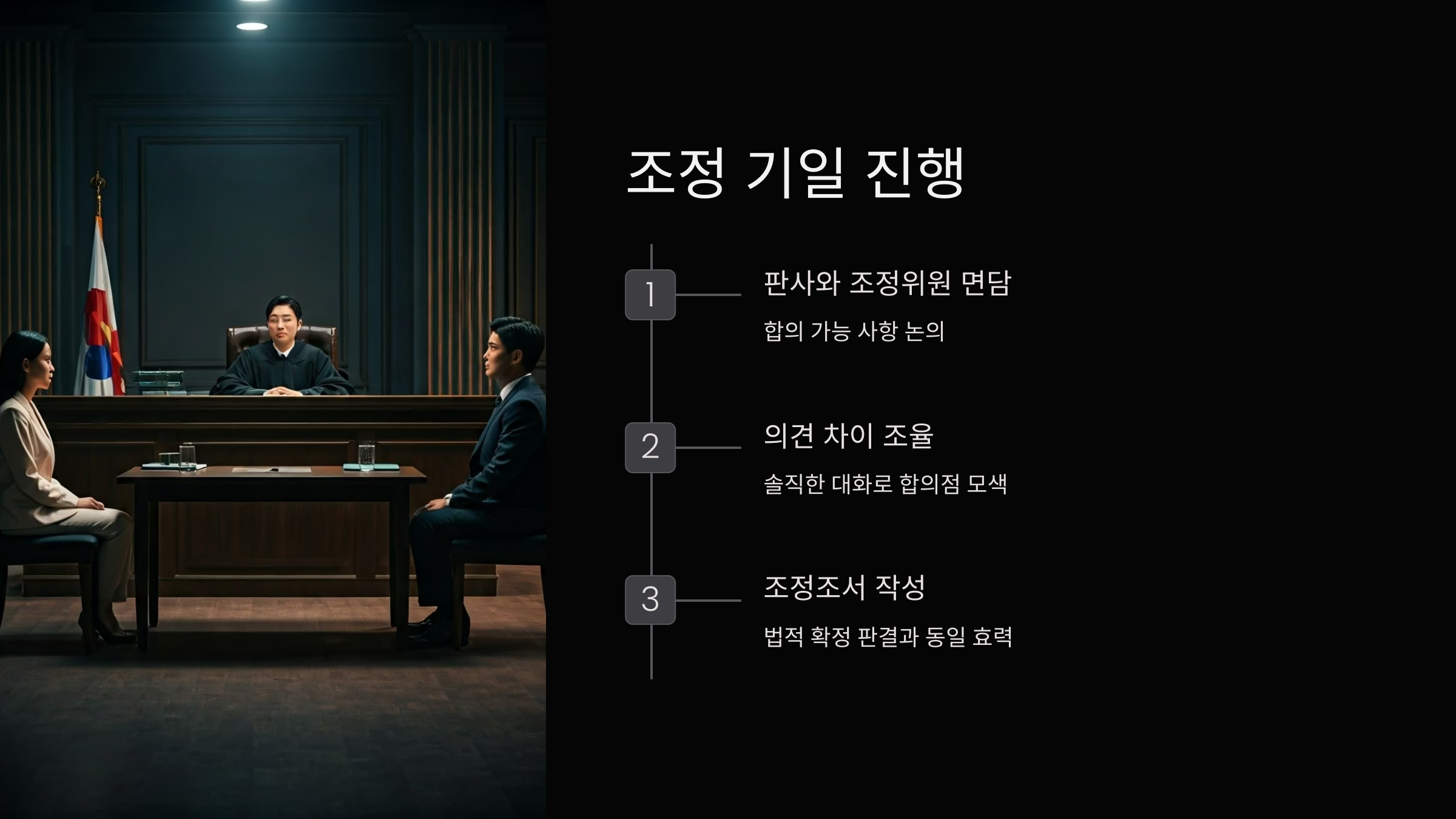 조정기일