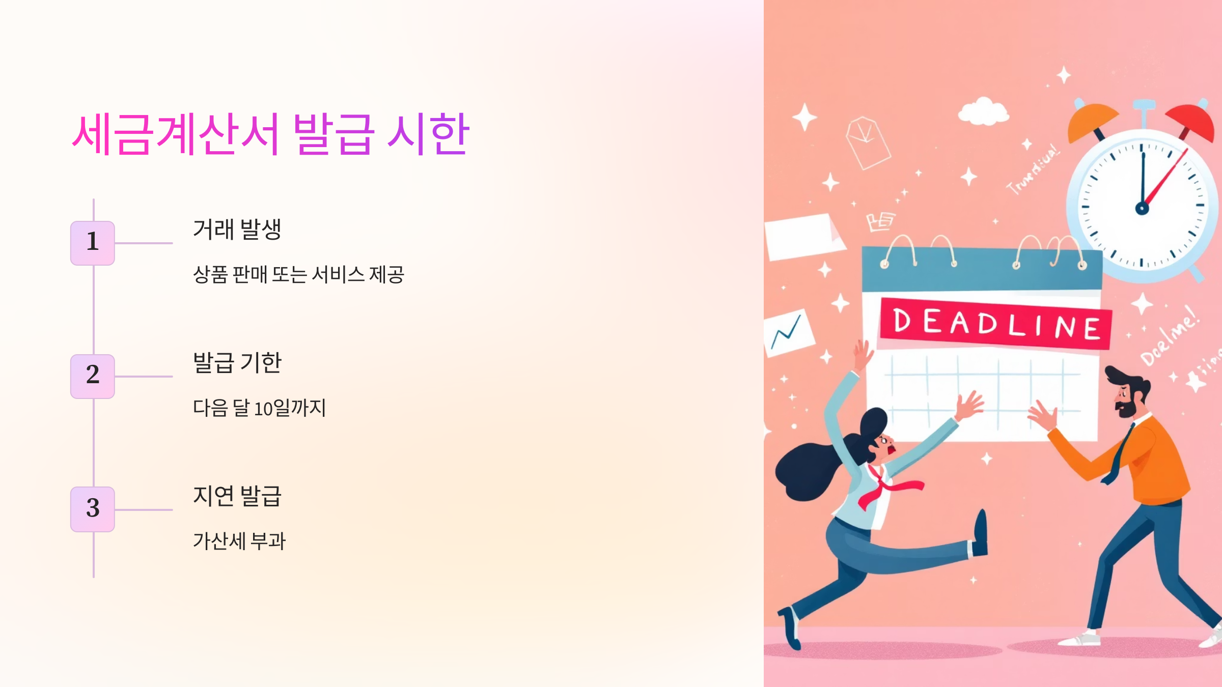 세금계산서-발급시한