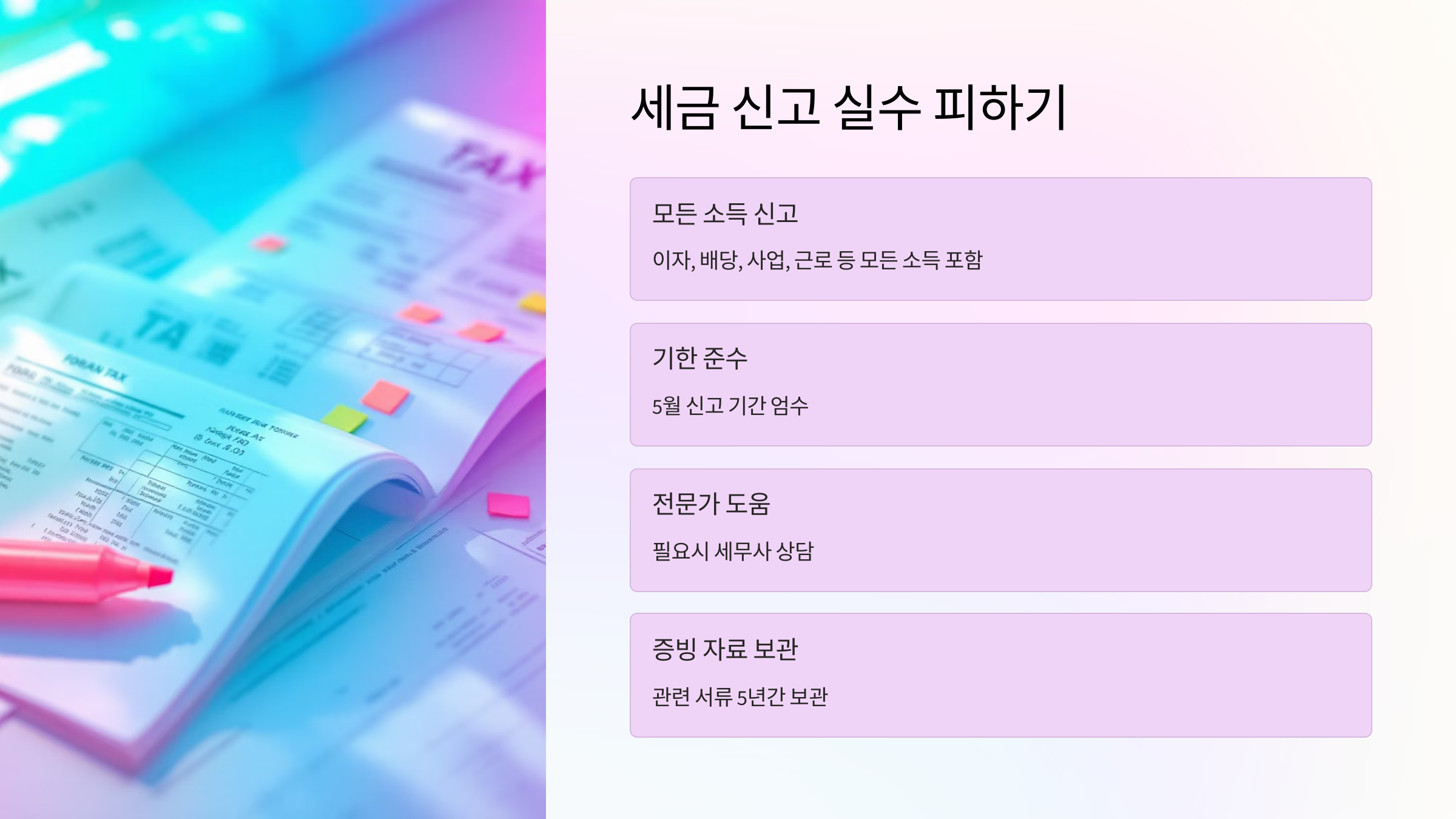 세금-신고-실수