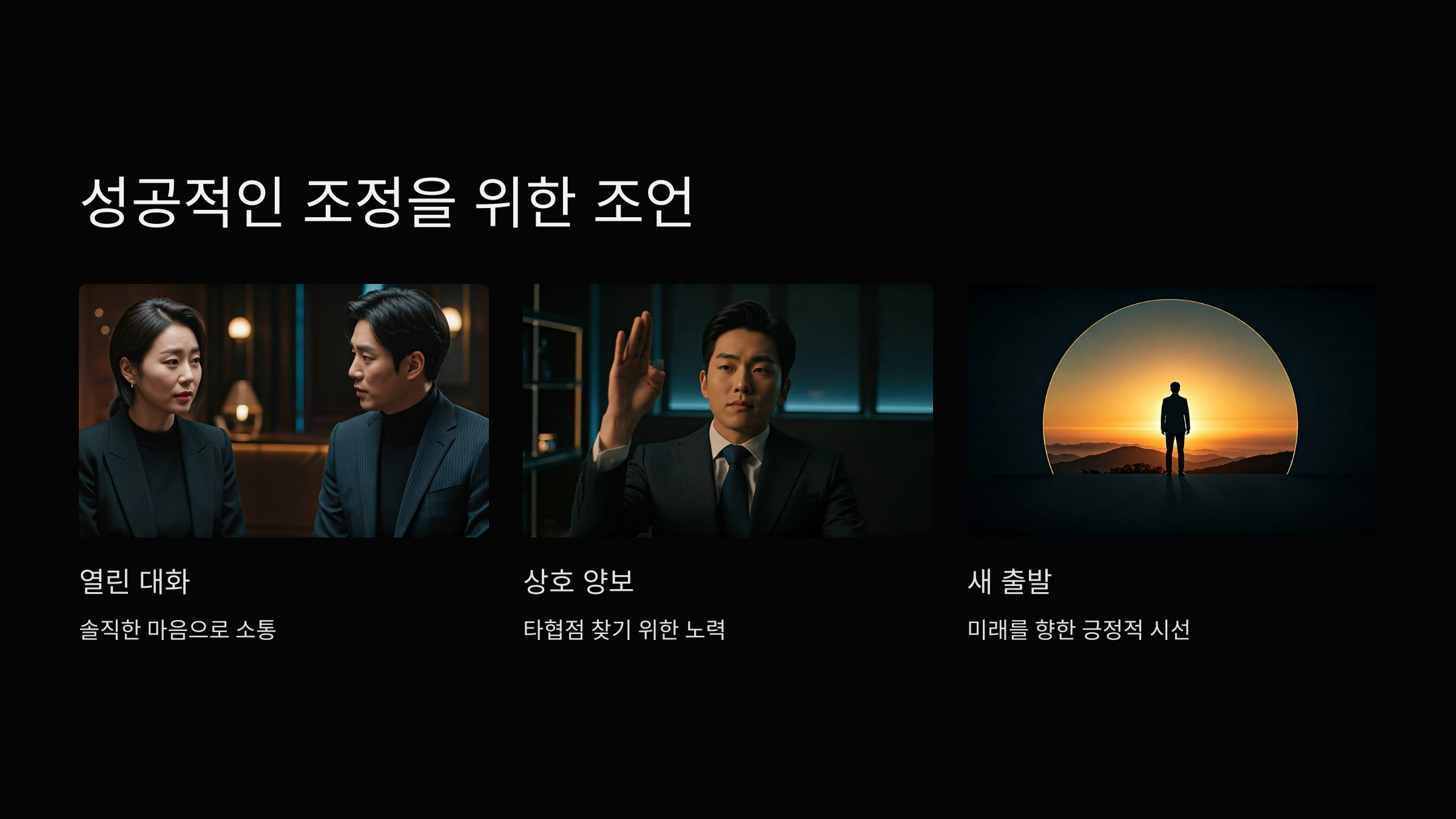 조언