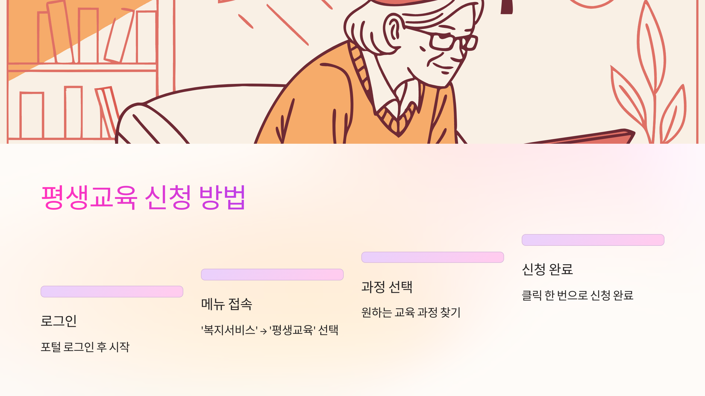 평생교육신청